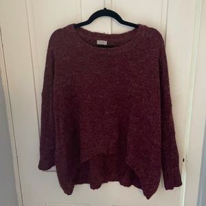 Tobi Maroon Pullover Sweater